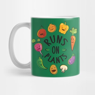 Runs On Plants Mug